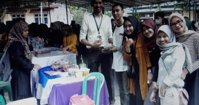 Acara Expo Kewirausahaan.