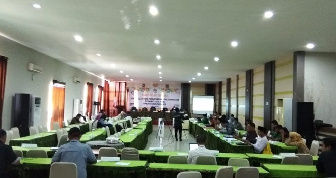 Pleno KPU Kota Jambi.