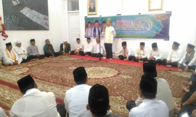 Bupati Kerinci Buka Safari Ramadhan Pemkab Kerinci Tahun 1440 H. Foto : Gusnadi / Jambiupdate