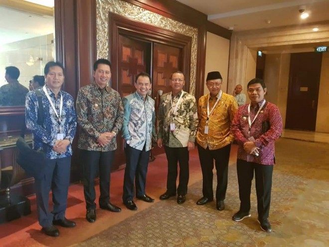 Bupati Kerinci Hadiri Musrenbangnas Tahun 2019 di Hotel Shangri-La Jakarta.