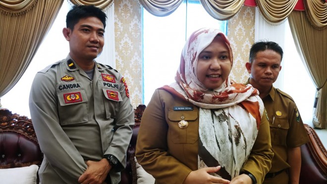 Masnah Busro SE Bupati Muaro Jambi.