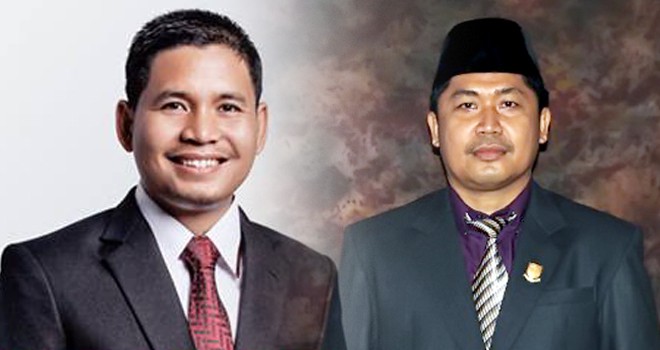 Muhammad Yasir (kiri) dan Putra Absor Hasibuan (kanan).