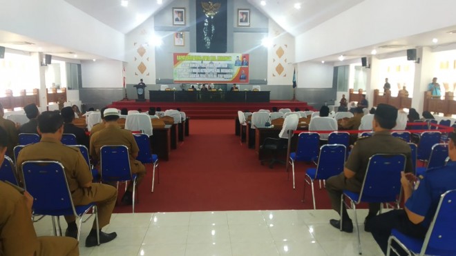 Dilantiknya Syafruddin menggantikan Isnedi,  Selasa (14/05/2019).