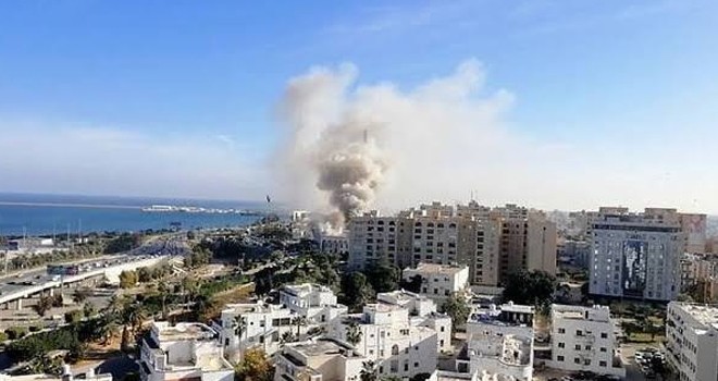 Pertempuran di Libya. Foto : Net