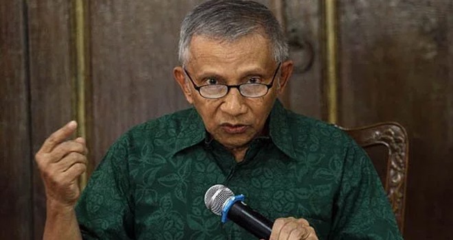 Amien Rais. Foto : Net