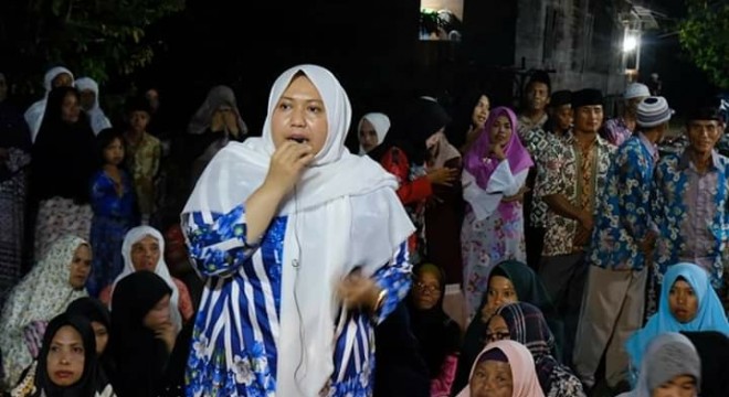 Safari Ramadhan di Jebus, Bupati Masnah Ajak Tingkatkan Keimanan.