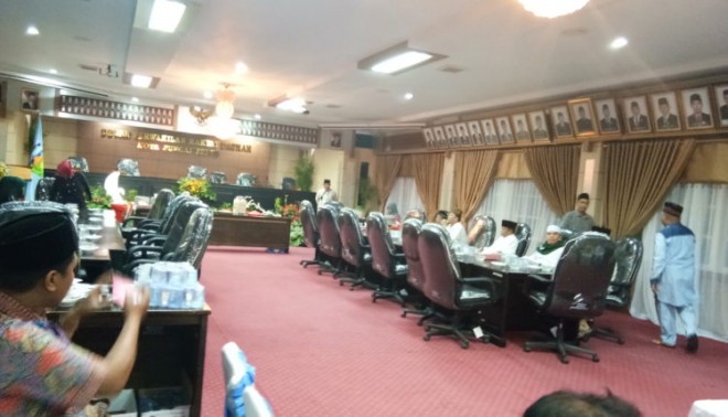 Buka Bersama dengan Wartawan liputan kota Sungai Penuh, pada Jumat (17/05) malam.