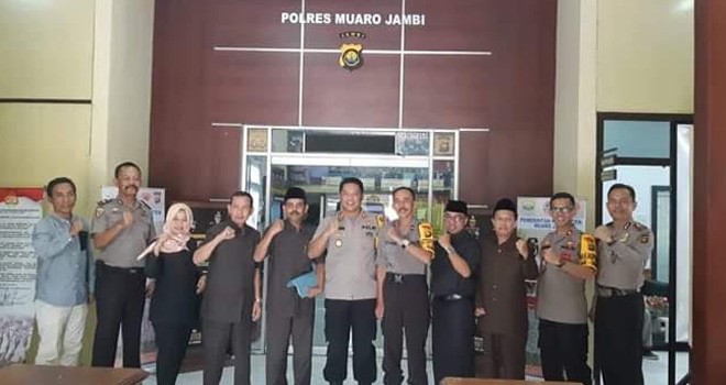 Dukung Berdirinya Polsek Sungai Gelam, DPRD Muarojambi Koordinasi Dengan Polres. 