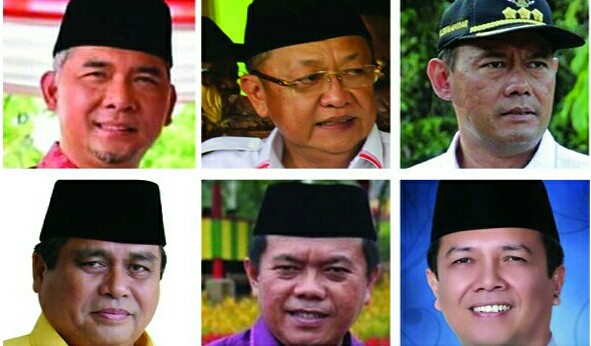 Fasha, Cek Endra, Sukandar, Hasan Basri Agus, Al Haris dan Syahirsyah. Foto : Ist