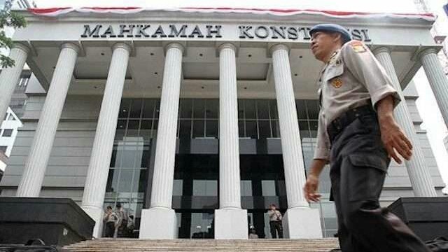  Sesuai dengan Undang-Undang, Mahkamah Konstitusi (MK) dijadikan tempat untuk menyidangkan sengketa pemilu yang ada. (Jpnn/JPG)