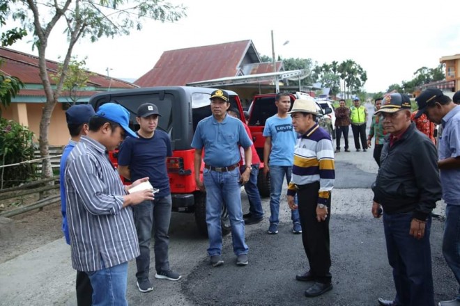 Wako AJB Kembali Tinjau Kelayakan Jalan dan Kebersihan.