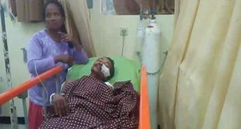 Korban pembacokan gara gara sendal tertukar. Foto : JPG / Pojokpitu
