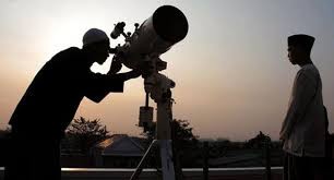 ilustrasi pantau hilal. Foto: dok jawapos