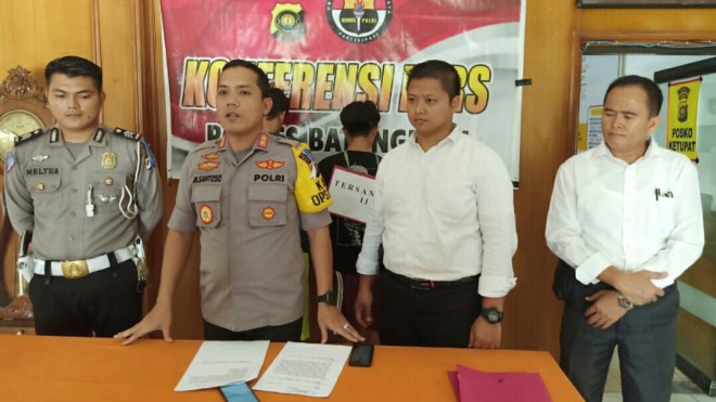 Satreskrim berhasil meringkus dua pelaku tindak pidana pencurian dengan kekerasan.