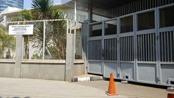 Rutan K4 KPK di Kuningan Persy, Jakarta Selatan. (RianAlfianto/JawaPos.com))