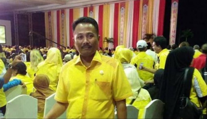 Ketua DPD II Golkar Kabupaten Tanjabtim, M Juber. Foto : Ist