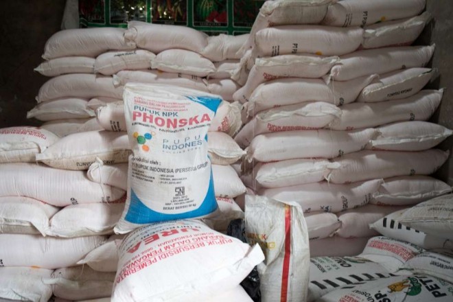 Pupuk. Foto : Kementan