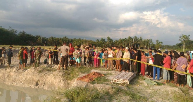 Siswa MTS di Kasang Pudak Tenggelam di Kolam Galian C.