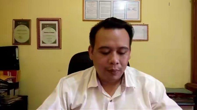 Kabid Pembendaharaan BPKAD Sarolangun, Ahmad Subhan.