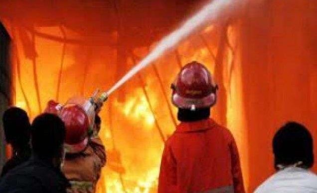 Ilustrasi Kebakaran/Jawa Pos