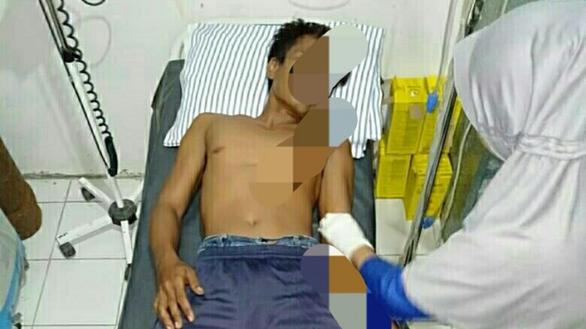 Perkelahian yang berujung penikaman, pada Jumat (21/6). 