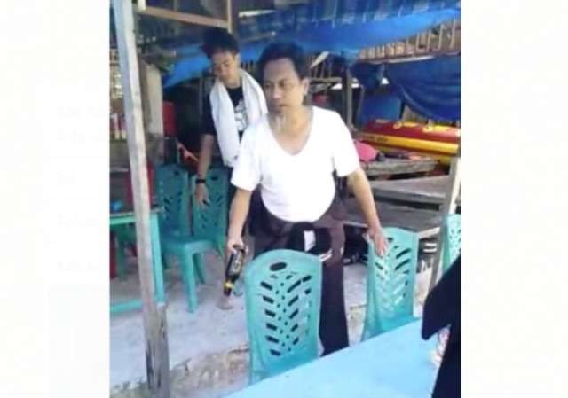 Viral Ustaz Borong Miras. Foto : Screanshot