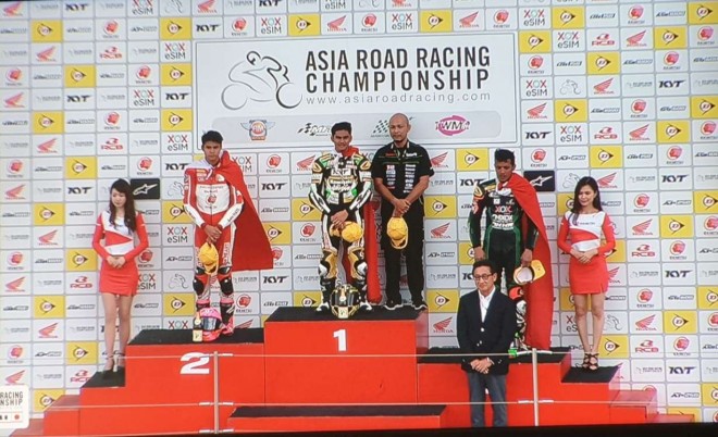 Pebalap-pebalap Indonesia tampil ciamik dalam sesi kualifikasi kelas AP250 Asia Road Racing Championship (ARRC) seri keempat, di Suzuka International Circuit, Jepang, Sabtu (29/6/2019).