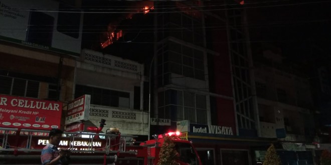 Hotel Wisata Dikawasan Pasar Terbakar. Foto : Rudi / Jambiupdate