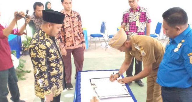 Hadiri Sertijab Camat Mendahara,Wabup Tanjabtim Ingatkan Soal Tata Ruang
