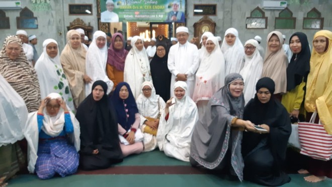 Cek Endra Galakkan Subuh Keliling di Kota Jambi.