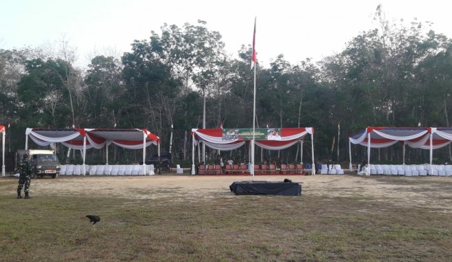 Upacara Pembukaan TMMD ke-105 Kodim 0415/Batanghari Digelar