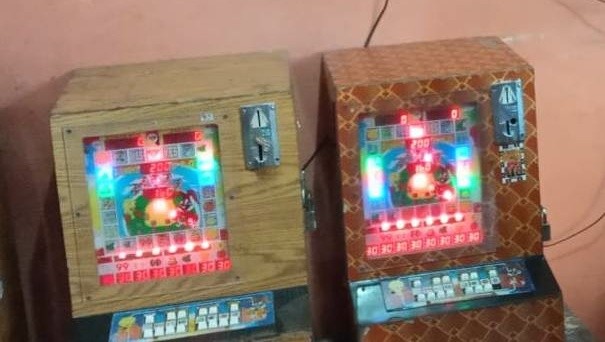 Mesin judi jackpot yang diamankan oleh jajaran Polda Jambi saat melaksanakan Operasi Pekat.