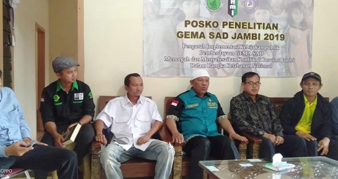 Al-Jesra Akan Lakukan Pemberdayaan SAD dan Komunitas Adat Terpencil.