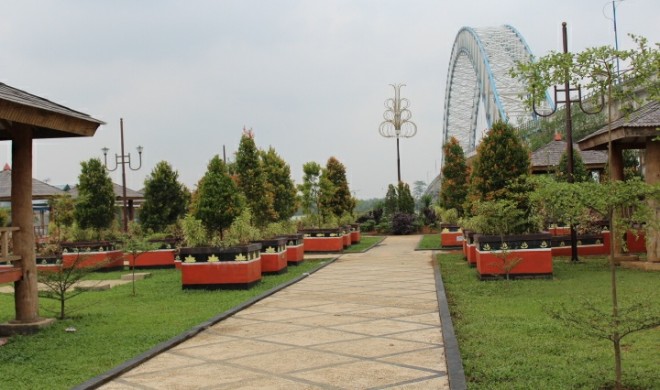 Taman SPM di Muara Sabak Timur. Foto : Ist