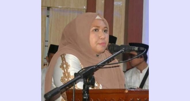 Bupati Muarojambi Hj Masnah Busro SE.