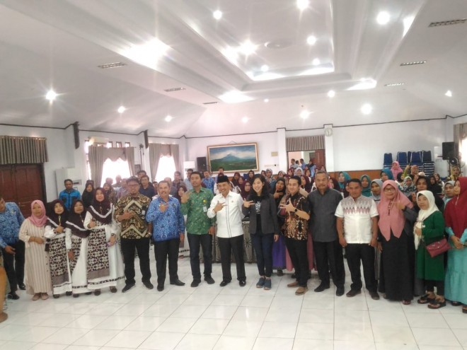 Bupati Kerinci Buka Acara Dukungan Akses Permodalan di Kerinci.