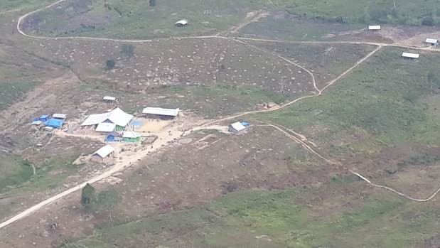 Base camp SMB di Batanghari. 