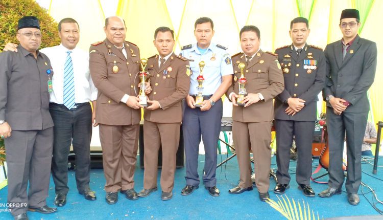  Bupati Tanjabtim Hadiri Hari Bhakti Adhiyaksa Ke-59.