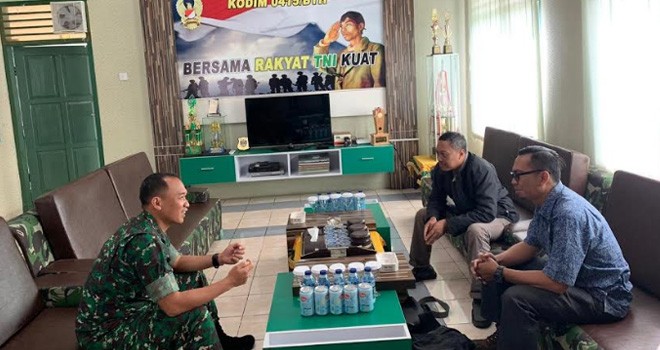 Tim Mabes TNI AD Akan Tinjau Program TMMD ke-105 di Desa Ladang Paris.