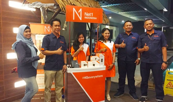 PT Sampoerna Telekomunikasi Indonesia, Net1 Indonesia menggelar Media Gathering Net1 Sumatra Selatan (Sumsel)-Jambi di Hotel Aston Jambi, Rabu (24/07/2019) malam. Foto : Iwan Kurniawan / Jambiupdate