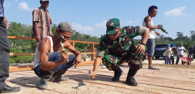 Begini Cara Waaster Kodam II/Swj Meyakinkan Hasil Pekerjaan.