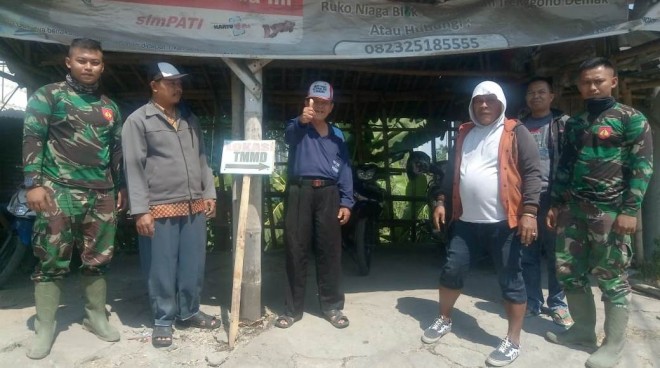 Para Tukang Ojek Juga Menangguk Untung Dengan Adanya TMMD Kalikondang.