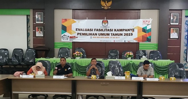 Evaluasi fasilitasi Pemilihan Umum (Pemilu) 2019.
