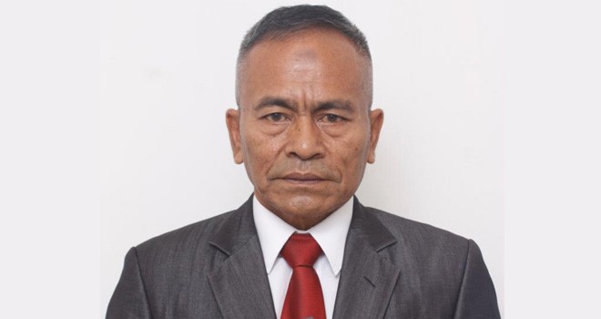 Ketua Umum Persatuan Wartawan Indonesia (PWI) Atal S Depari di Jakarta, Selasa (30/7/2019).