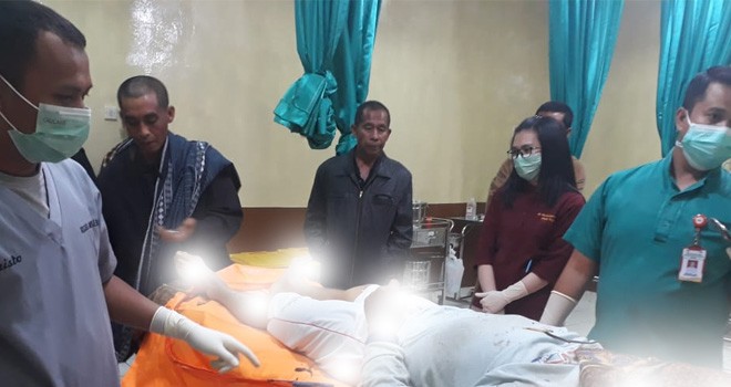 Jamaludin bin Saleh (60), warga Lolo Gedang, Kecamatan Bukit Kerman, Kabupaten Kerinci yang ditemukan sudah meninggal dunia.