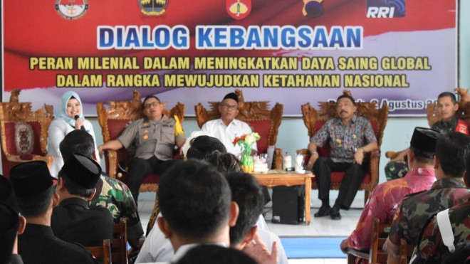 Mantapkan Hasil Kerja TMMD, Digelar Dialog Kebangsaan.