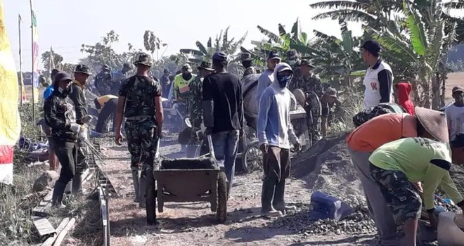 Giat TMMD Harus Selesai Dengan Tuntas.