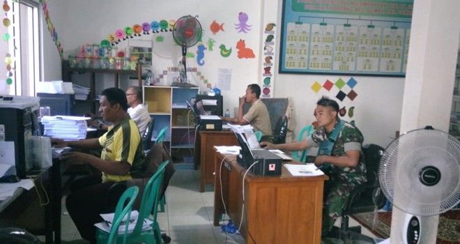 â€œDapur â€œ Pemberitaan TMMD 105 Kodim Demak.