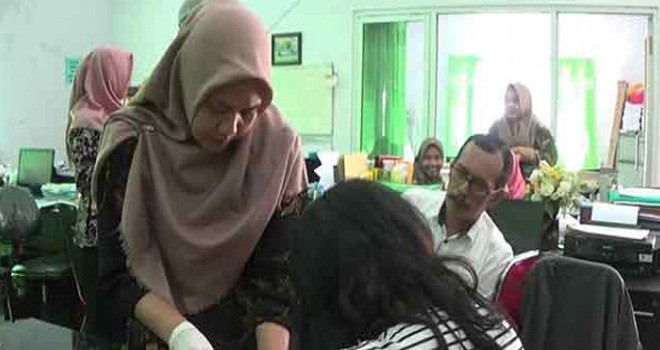 Cek dara HIV/AIDS. Foto : JPG