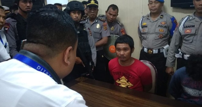 Dua orang kurir sabu yang diamankan saat operasi Jaran saat ini mendekam di Mapolda Jambi.
